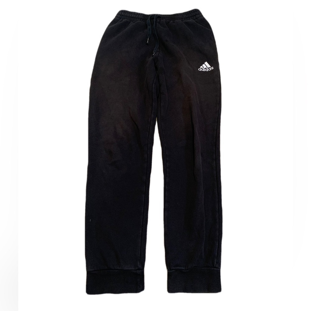 ⚡️Adidas Black Fleece Joggers - Size S